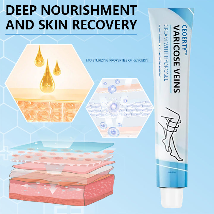 Ceoerty® Varicose Veins Cream with Hydrogel🌟