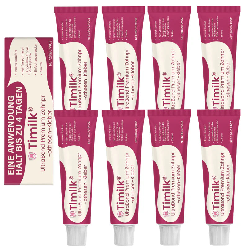 Timilk® UltraBond Premium Denture Adhesive 🌟