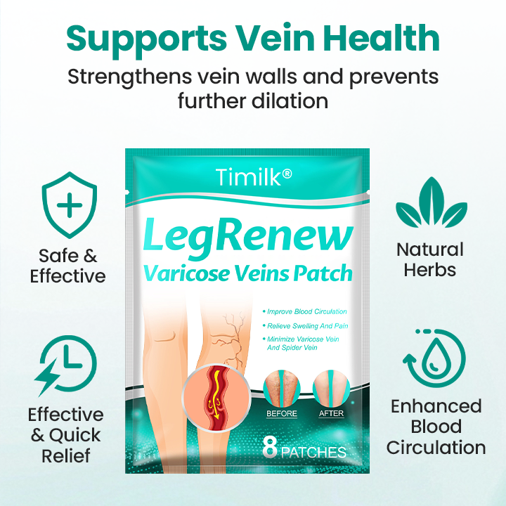 Timilk® LegRenew Varicose Veins Patch🌟