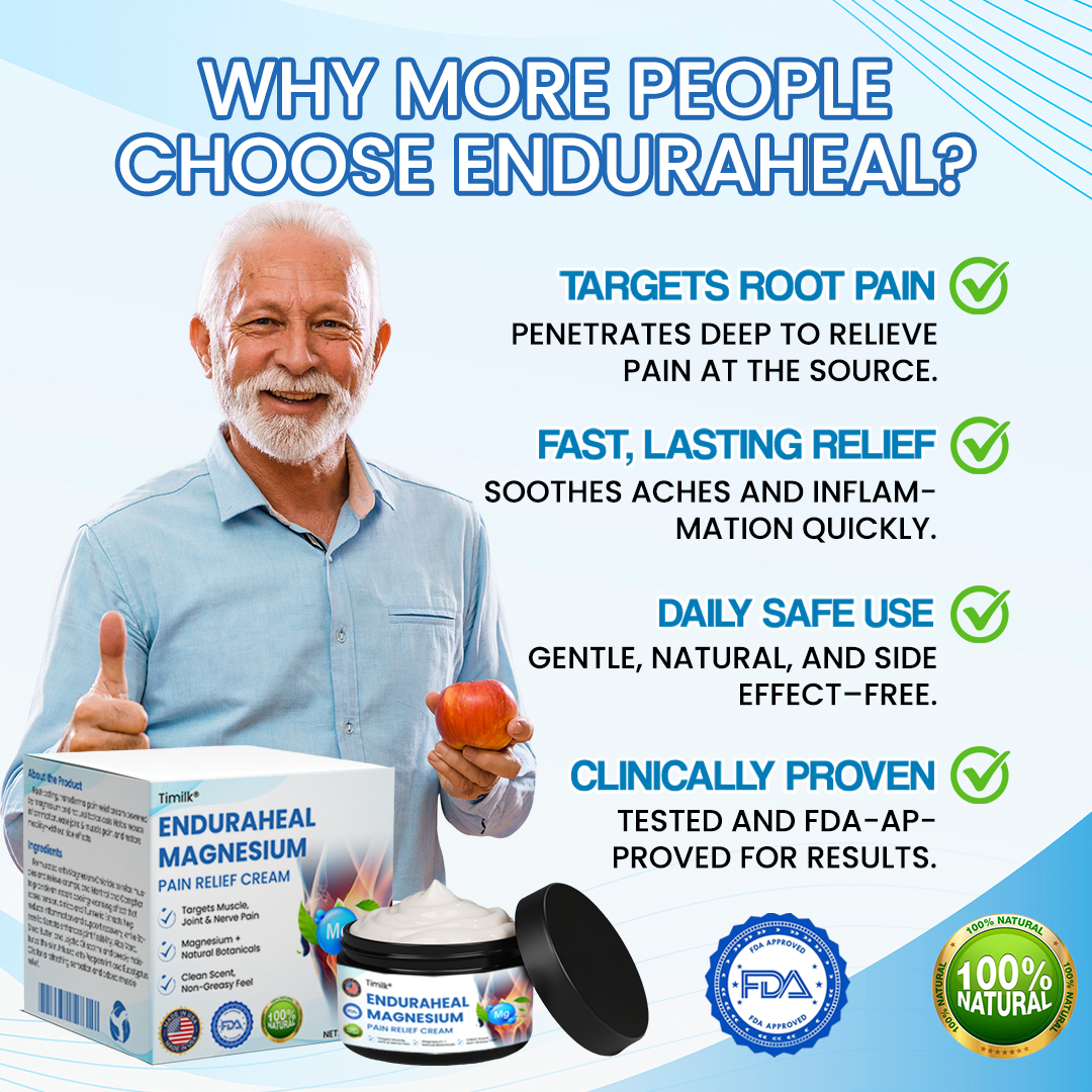 Timilk® RapidPenetrate Magnesium Deep-Absorption Pain Relief Cream