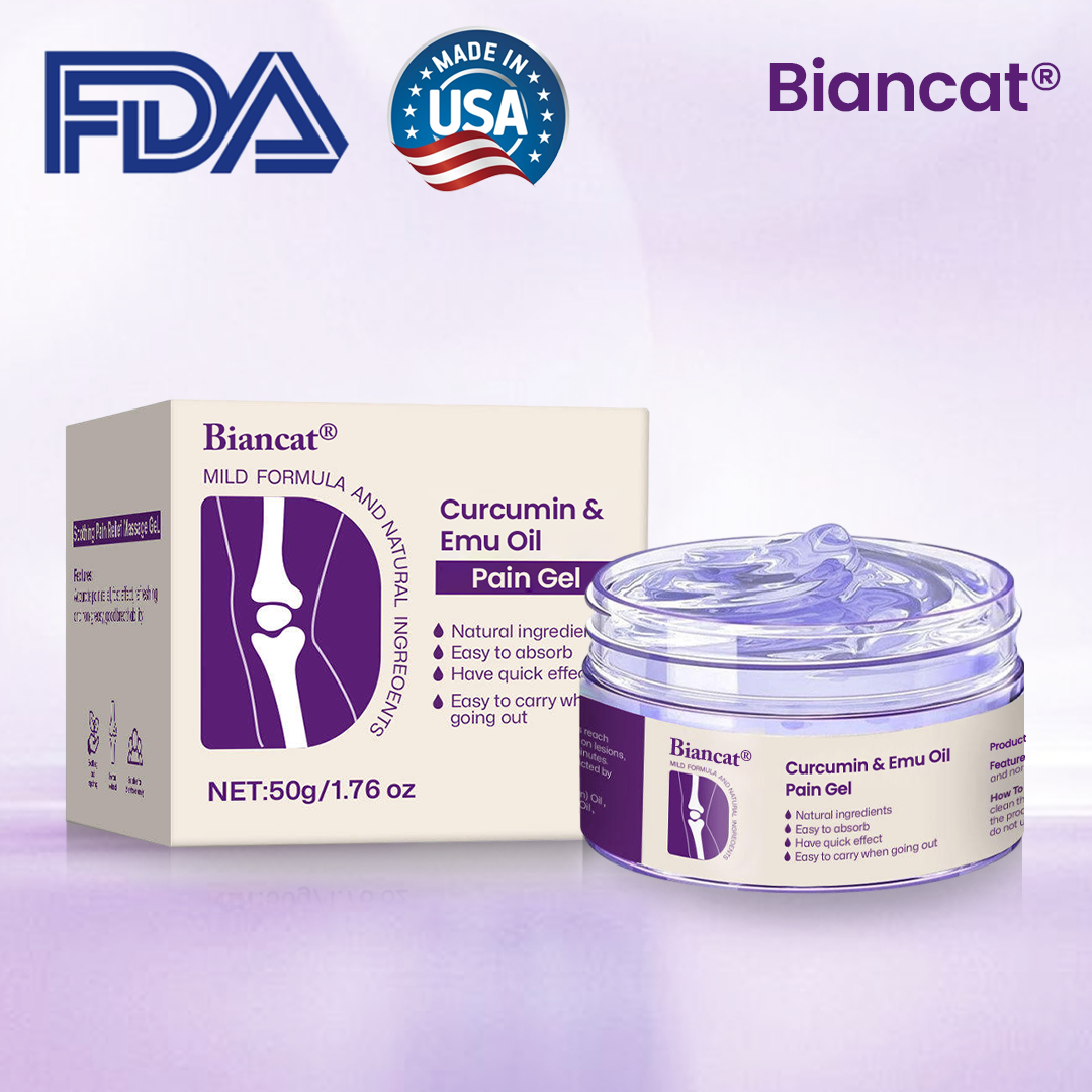 Biancat® Curcumin & Emu Oil Pain Gel 🌟