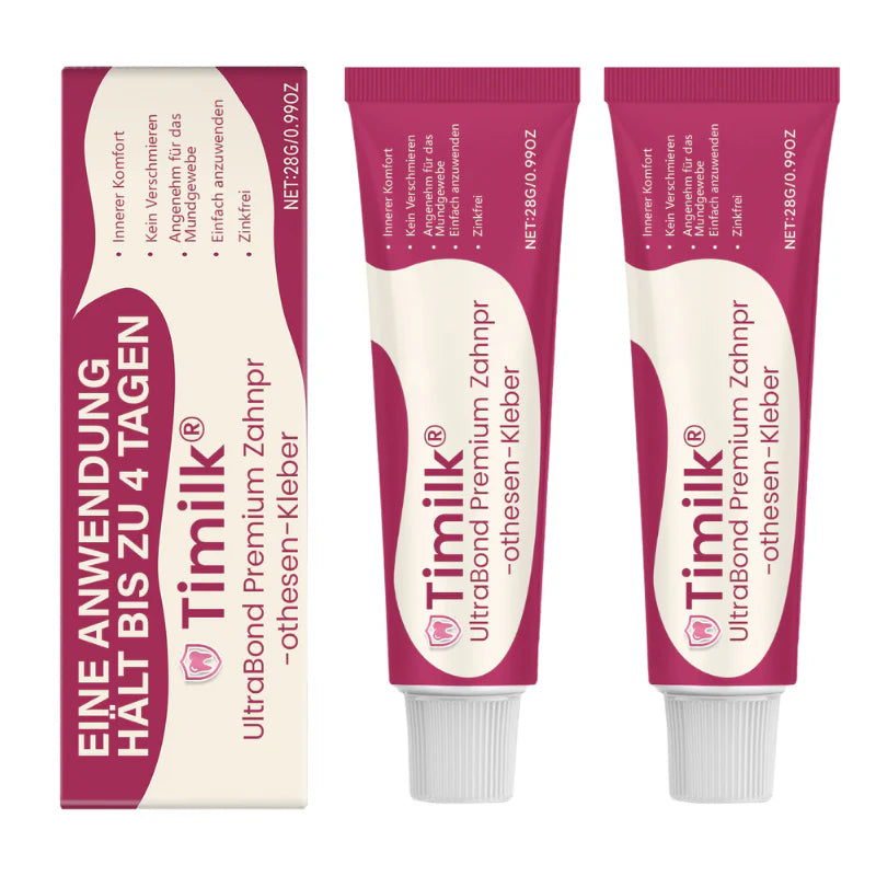 Timilk® UltraBond Premium Denture Adhesive 🌟