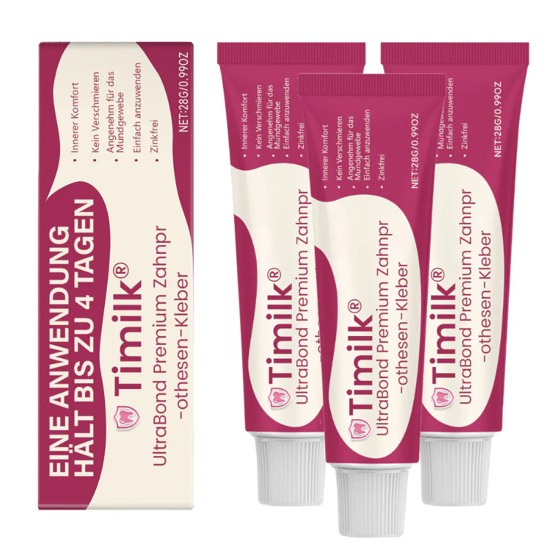 Timilk® UltraBond Premium Denture Adhesive 🌟