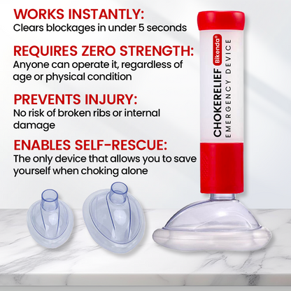 Bikenda® ChokeRelief Emergency Device