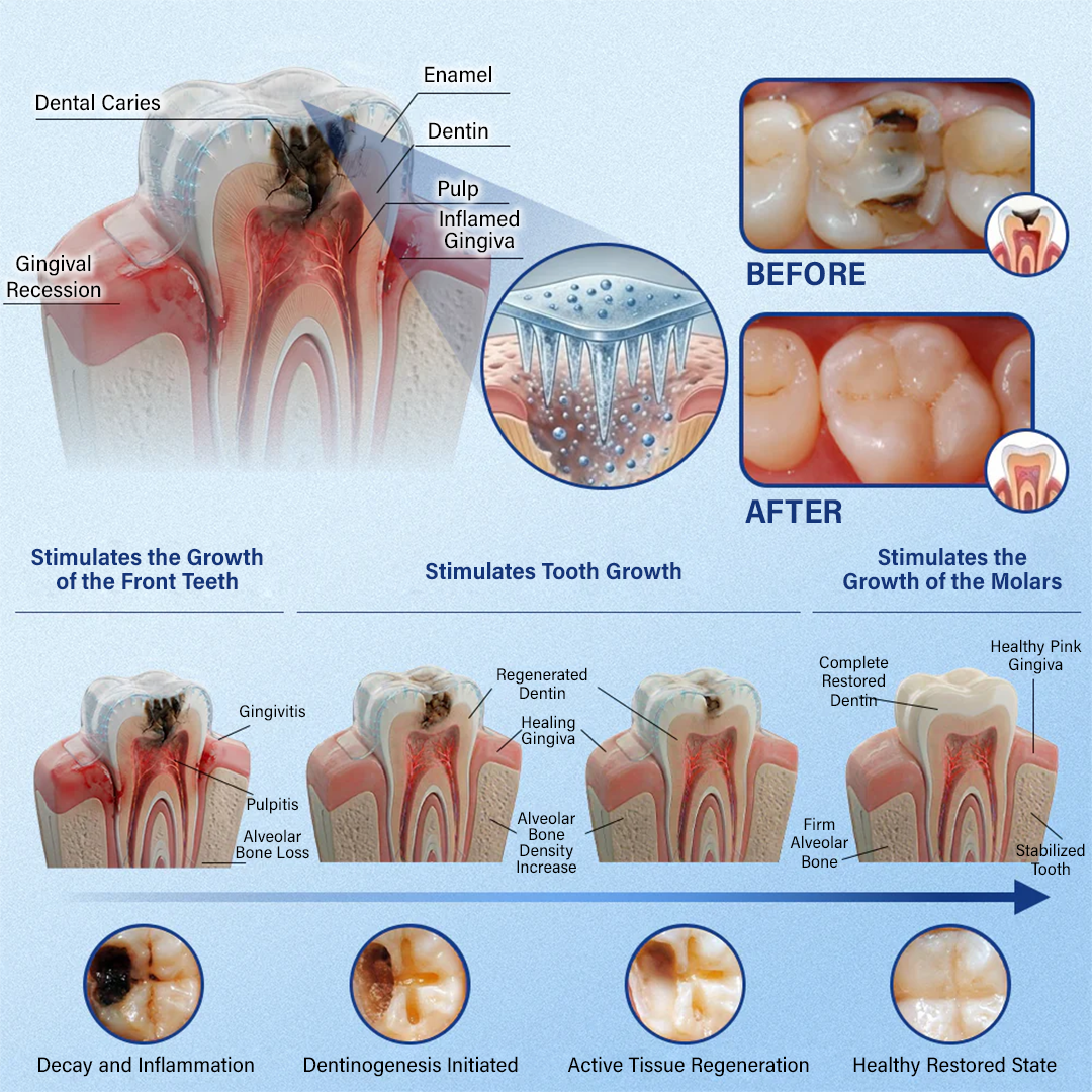 Ceoerty® Tooth & Gum Repair Fast-Dissolving Microneedle Patch🌟
