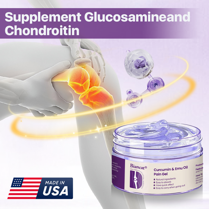 Biancat® Curcumin & Emu Oil Pain Gel 🌟