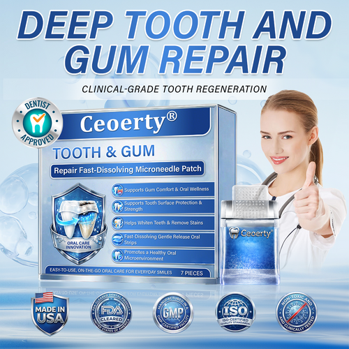 Ceoerty® Tooth & Gum Repair Fast-Dissolving Microneedle Patch🌟