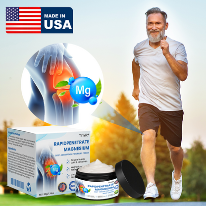 Timilk® RapidPenetrate Magnesium Deep-Absorption Pain Relief Cream